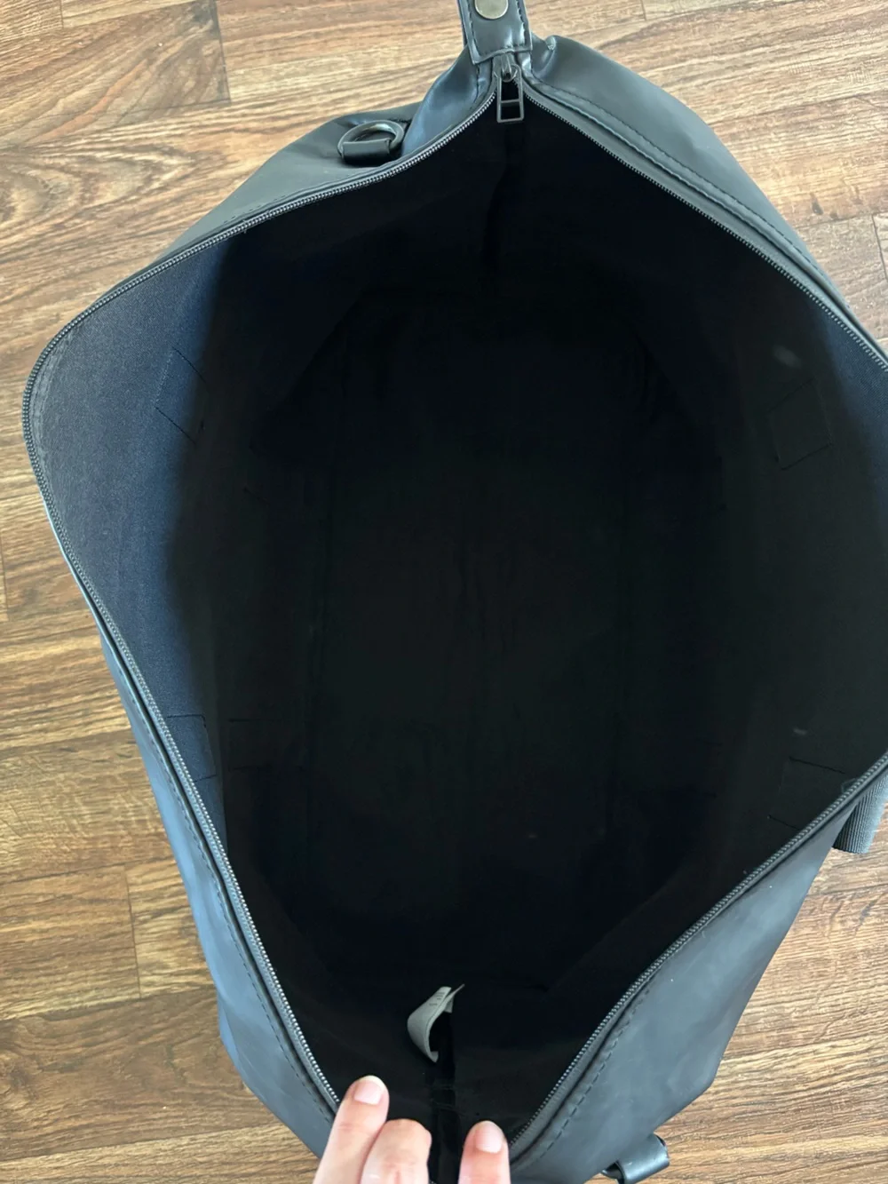 RAINS Hilo Waterproof Weekend Bag Duffle Black